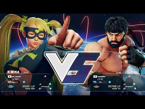 Esuta (Mika) vs Sasaki (Ryu)：エスタ（ミカ）vs ささき（リュウ）