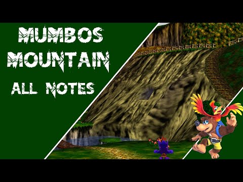 Banjo-Kazooie - All 100 Note Locations - Mumbo's Mountain