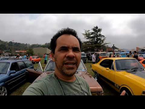 Opala 79 Coupê Las Vegas e Rural 68 rebaixada encontro de Carros Antigos