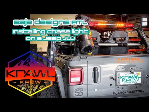 So you want a Chase Light on your Jeep JLU? How I installed my Baja Designs RTL to the factory cage