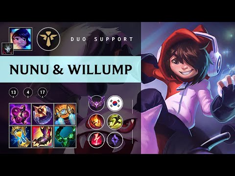 Nunu & Willump Support vs Brand - KR Master Patch 25.24