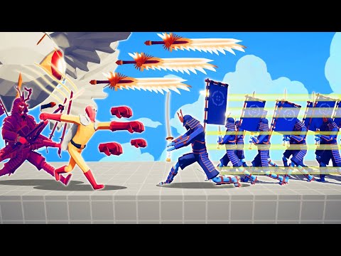 EVERY STRONGEST BOSS vs 100x SHOGUN | TABS - Totally Accurate Battle Simulator