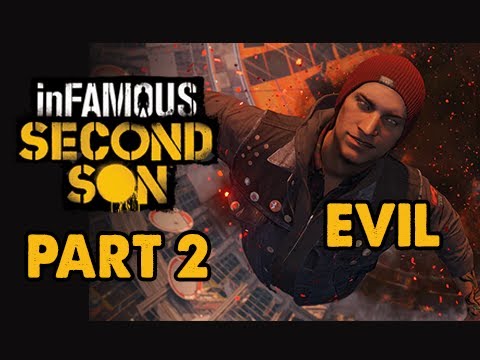 inFamous: Second Son Evil Walkthrough Part 2 - Space Needle - Evil & Expert Playthrough