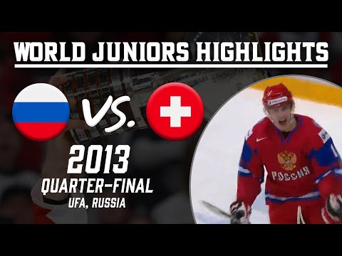 Russia vs. Switzerland | 2013 WJC Quarter-Final | Extended Highlights