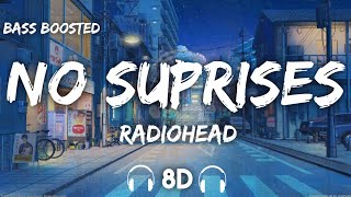 Download lagu Radiohead - No Surprises ( 8D Audio   Bass Boosted ) mp3