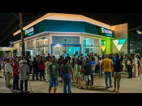 INAUGURAÇÃO AGÊNCIA DO SICOOB COOPACREDI EM FLORES DE GOIÁS