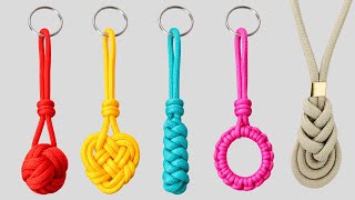 Step-by-Step: Learn the 8 Most Popular Simple Rope Knots to Make Unique Keychains