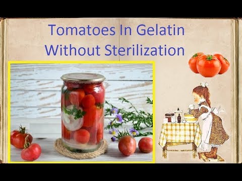Tomatoes In Gelatin Without Sterilization / Book of recipes / Bon Appetit