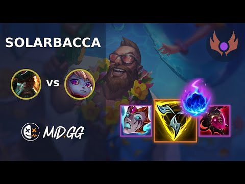 MID.GG: [ solarbacca ] Gangplank TOP vs Poppy | NA MASTER | LOL Season 2025