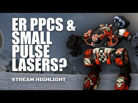 ER PPCs and Small Pulse Ebon Jaguar? Oh yes!! Mechwarrior Online Stream Highlight