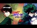 Rock Lee VS Izuku Midoriya Naruto VS My Hero Academia Limit Break Showdown