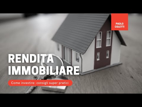 Acquistare un immobile per affittarlo