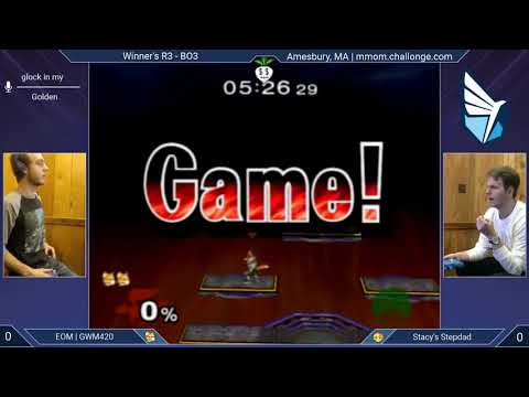 MMOM154 SSBM - GWM420 (Fox) vs. Stacy's Stepdad (Peach) - Melee WR3