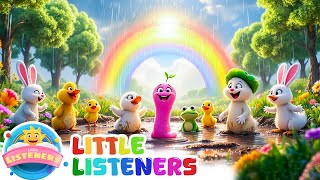 Giggle-Wiggle Worm’s Rainy Day Wiggle! Fun Sound &amp; Laugh-Along Adventure | Little Listeners audio