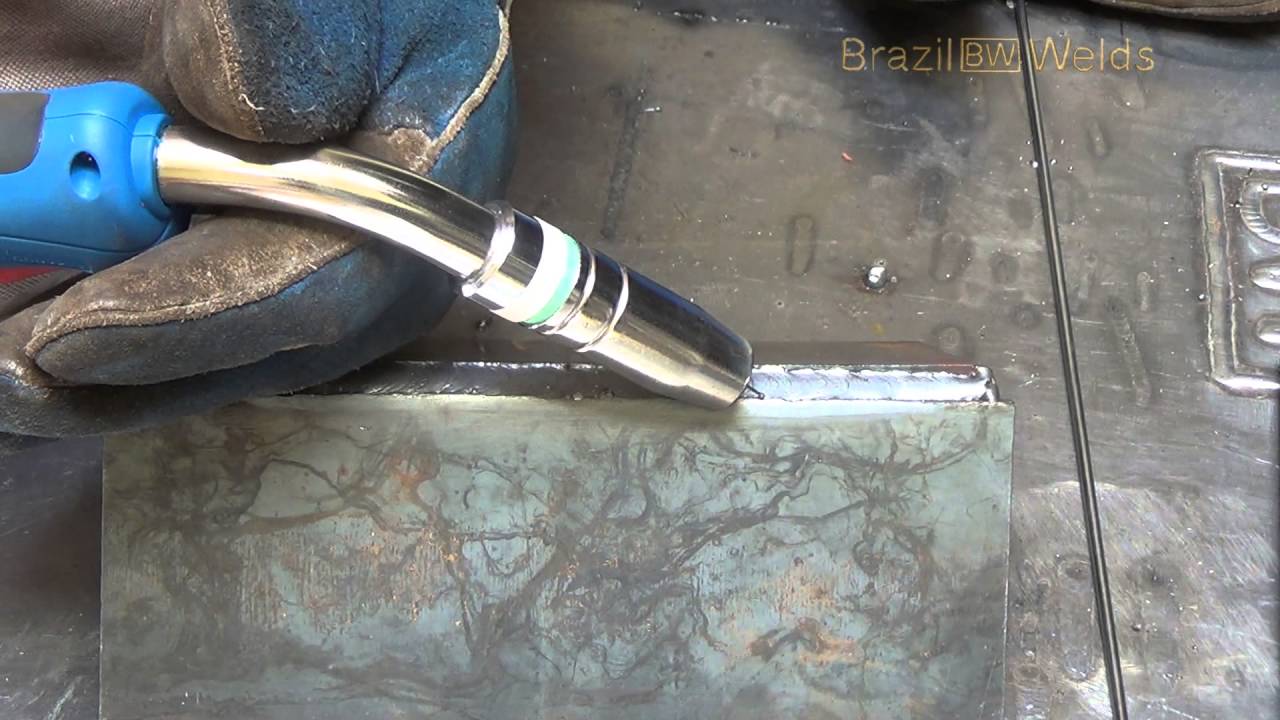 Solda MIG, Dicas para iniciantes, Passe de raiz e acabamento em chapas de 5 mm