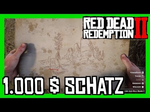 Red Dead Redemption 2 - Schatz der Jack-Hall-Bande - 1.000 $ Schatzsuche
