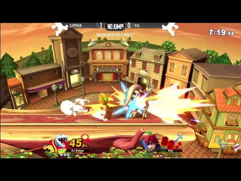 No Jump! Ultimate Pools – SJ Ryker (Inkling, Piranha Plant) vs. Kal (Roy)