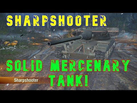 Sharpshooter Solid Mercenary Tank ll Wot Console - World of Tanks Console Modern Armour