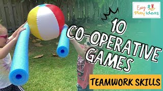 PLAY INSPIRATION | 10 Co-operative Games for Kids: Warm Up Games, Teamwork and Communication Games