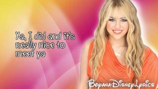 Hannah Montana - Gonna Get This (ft. Iyaz)(Lyrics Video) HD