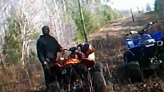 preview picture of video 'Saturday ATV Trail Ride - YFZ 1 of 4'
