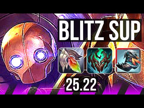 BLITZCRANK & Draven vs SORAKA & Varus (SUP) | EUW Master | 25.22