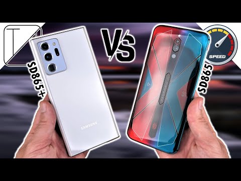 Samsung Note 20 Ultra vs RedMagic 5S Speed Test