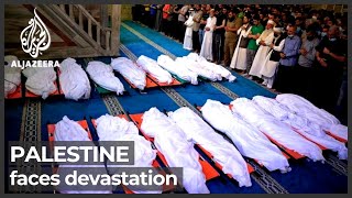 Netanyahu says Gaza campaign continuing with full force