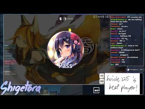 Cookiezi | *namirin - Amatsu Kitsune [Extra] +HDHR 99.77% 1xMiss 1256/1257x #1 Loved (614pp if rank)