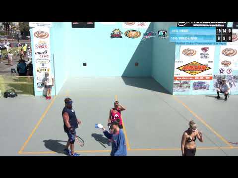 Mixed Doubles Pro - Koll / Rajsich vs Coe / Paraiso-Larsson - 3 Wall Ball Vegas