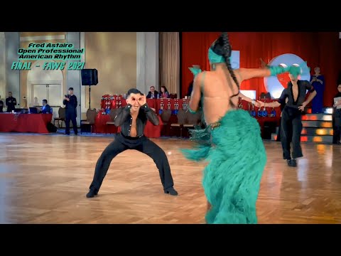 Open Professional American Rhythm - Final I Fred Astaire World Championships - FAWC 2021