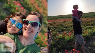 שדה הפרגים ליד הקיבוץ אפריל 2020