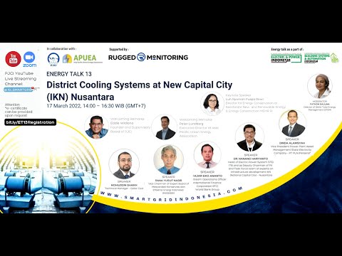 🔴ET13: “District Cooling System at The New Capital City #IKN #Nusantara Indonesia"
