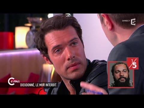 Nicolas Bedos sur Dieudonné "je suis pour la liberté d'expression" - C à vous - 04/03/2015