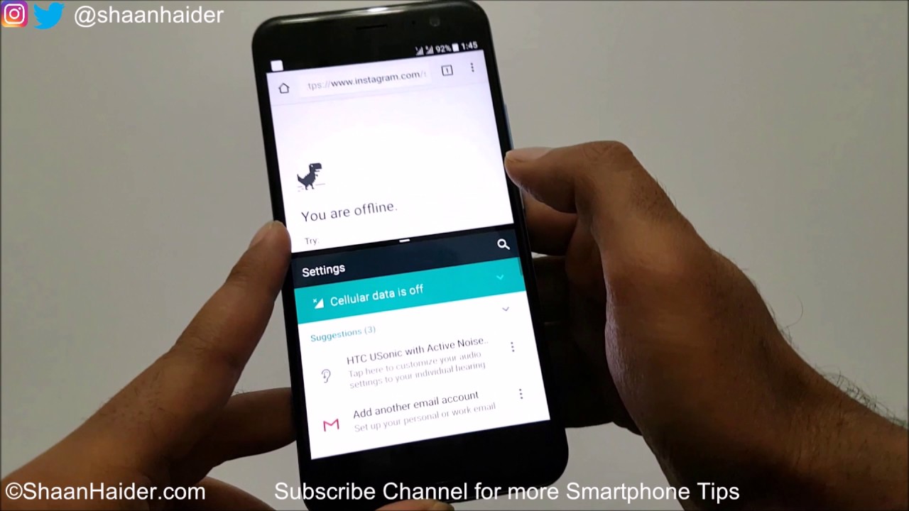 How to Use the Split Screen or Dual Windows on HTC U11, U Ultra, HTC 10 for Better Productivity