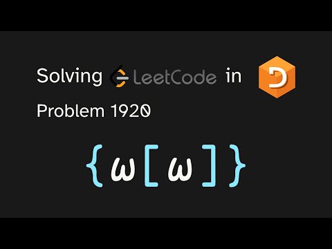 Build Array From Permutation Easy Coding Solution Explained Leetcode 1920