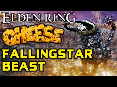 ELDEN RING BOSS GUIDES: How To Cheese Full Grown Fallingstar Beast!