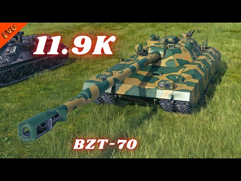 BZT-70  11.9K Damage 6 Kills | World of Tanks | Mir Tankov
