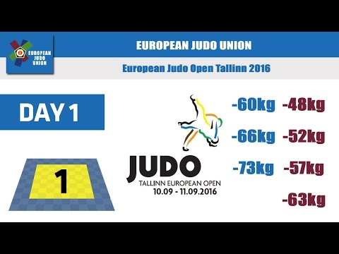 European Judo Open - Tallinn 2016 - DAY 1 - MAT 3
