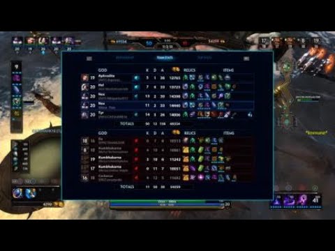 SMITE : Nox Assault - 2x Nox vs 3x Kumba MOTD