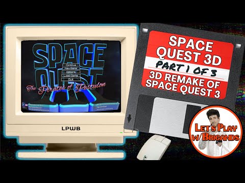 Space Quest 3D (Part 1 of 3) | 3D Remake of Space Quest 3