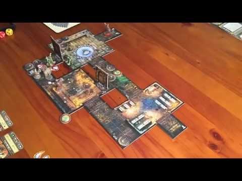 Let's Play Descent 2nd Ed: Shadow of Nerekhall - Widespread Panic Encounter 1