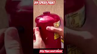Diy spray paint from empty fire extinguisher