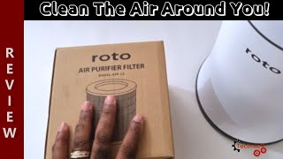 Roto Desktop Air Purifier: The Dust Buster!
