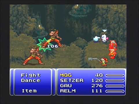 SNES Final Fantasy III/VI - NMLLG (49) Mog Dance (learning Dusk Requium)