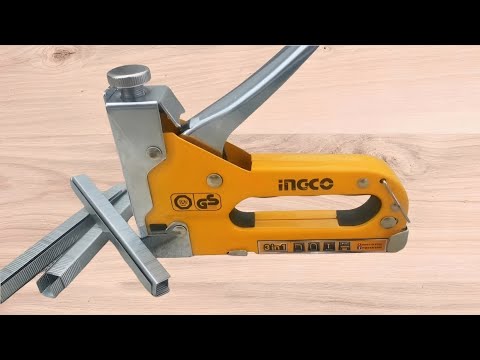 INGCO 3 in 1 Heavy Duty Stapler hand gun Good Work