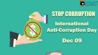 International Anti-Corruption Day | December 9 | Whatsapp Status | Prayan Animation Studio