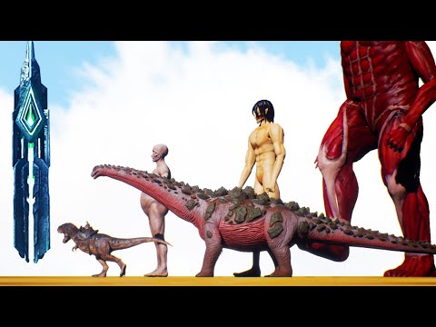 ATTACK ON TITAN in ARK Just Got SO MUCH WORSE (11) - Ark Modded
