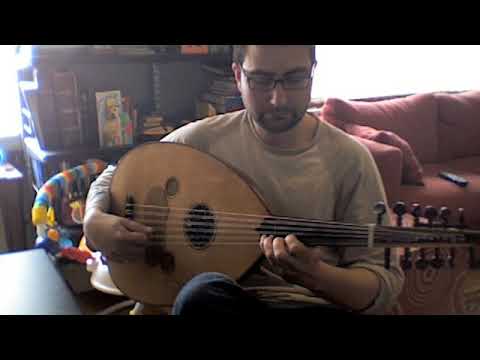 Minor ex on G string - oud practice