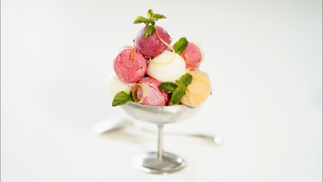 I segreti per preparare un sorbetto alla frutta come in un ristorante stellato